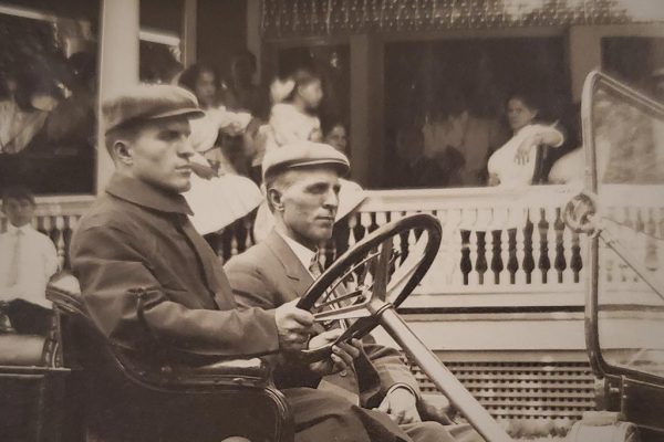 Ralph with his Dad, John Teetor